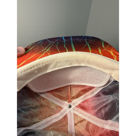 Vintage Myrtle Beach All Over Print Nature Snapback Hat One Size 1990s RARE - Picture 7 of 9